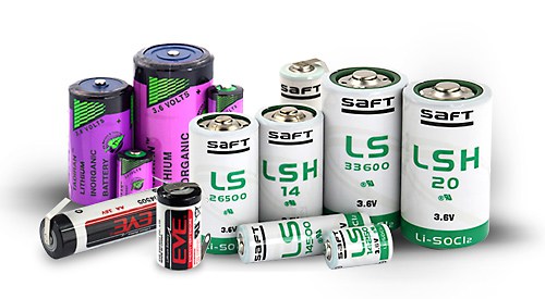 LS cylindriska litiumbatterier